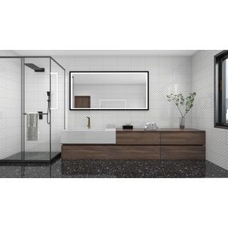 Marbella กระเบื้องเซรามิคปูผนัง 10x16 นิ้ว ไดมอนด์ ไวท์ TJ2502 Gloss (15P)