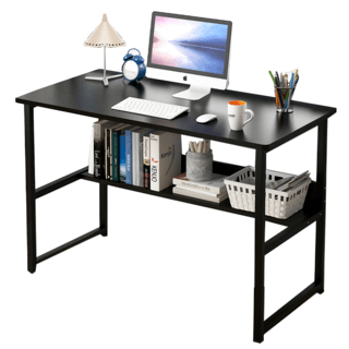 SMITH โต๊ะทำงาน รุ่น HD002  ขนาด 48x120x73ซม. สีดำ
