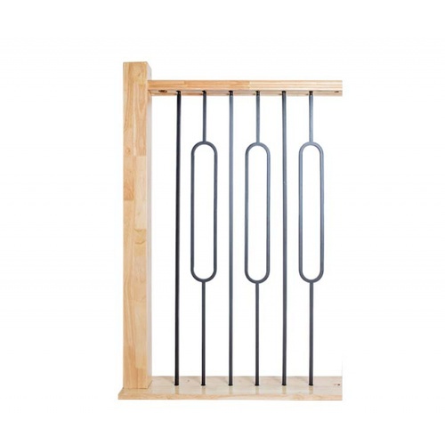 HUMMER เหล็กดัดราวระเบียงแบบวงรี ขนาด 12.7x12.7mm รุ่น TLSH32