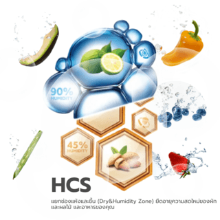 HAIER ตู้เย็น 4 ประตู ระบบ Inverter HRF-MD469M ขนาด 16.1Q สีดำ  