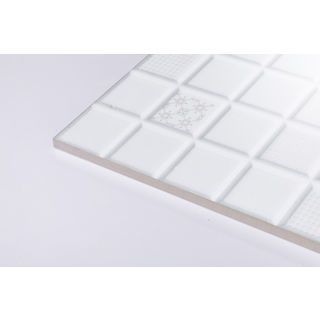 Marbella กระเบื้องเซรามิคปูผนัง 20X30 ซม. รุ่น ไวท์บล็อค TSJH5171 Gloss (25P)