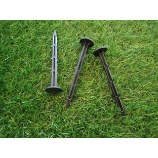 Tree’O หมุดพลาสติกยึดผ้าคลุมวัชพืช 8  แพ็ก 20 ชิ้น