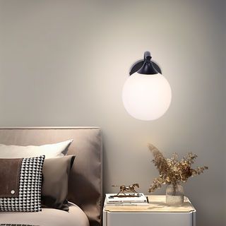 EILON โคมไฟติดผนังโมเดิร์น E27 5W  รุ่น GC Y1046 สีดำ