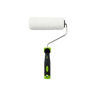PRO Renovator ลูกกลิ้งทาสีพร้อมด้าม 7นิ้ว (ขนยาว12มม.) รุ่น GBH-RSPR-5 สีขาว