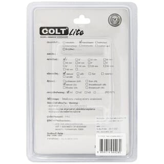 COLT LITE กันชนประตู รุ่น 906 ขนาด 3นิ้ว สีสแตนเลส