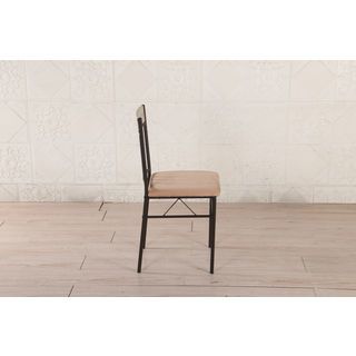 DELICATO ชุดโต๊ะอาหาร 6 ที่นั่ง รุ่น BROWN โต๊ะ : 140X80X75 ซม. เก้าอี้ : 38X42X85 ซม. สีน้ำตาลอ่อน