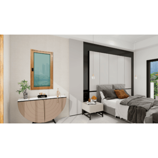 WELLINGTAN หน้าต่างอลูมิเนียมบานเปิด N-ACG0611 60x110CM สีไม้ พร้อมมุ้ง