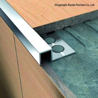 Alusite คิ้วอลูมิเนียมแบบเหลี่ยม 12 มม. ยาว 2 เมตร รุ่น TSAP120 สีีเงินด้าน