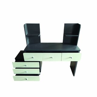 (1/2)DELICATO โต๊ะเครื่องแป้ง รุ่น TARO ขนาด 115x40x120 ซม.สีเทา 