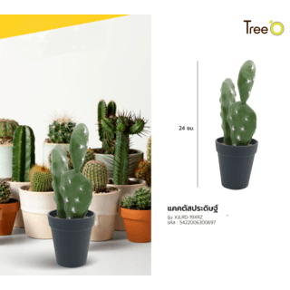แคคตัสประดิษฐ์  XJLRD-19XRZ สูง 24CM
