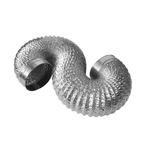 CLOSE ท่อนำอากาศ 6 นิ้ว (150มม.) ยาว 5 เมตร WALDO-03 สีเงิน