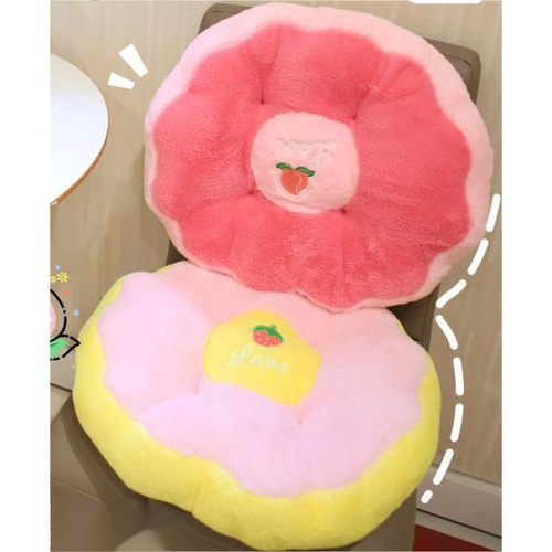 KOJI เบาะรองนั่งลายผลไม้น่ารัก N-663ขนาด40x40x10 ซม.คละแบบ