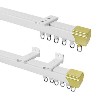 DAVINCI รางผ้าม่านสำเร็จรูป รุ่น Liona ขนาด150 ซม. สีขาว