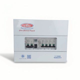 CEO เครื่องตัดไฟฟ้าอัตโนมัติ 4 ช่อง 63A กันดูด