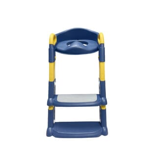 Primo Kids ฝารองนั่งเด็กแบบมีบันได รุ่น CT04B สีน้ำเงิน-เหลือง