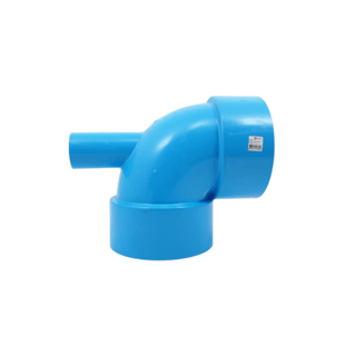 SCG ข้องออากาศ บาง 4x1(100x25)  ชั้น 8.5 สีฟ้า