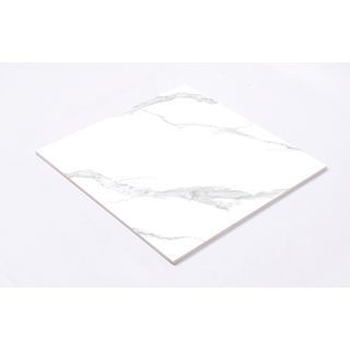 Marbella กระเบื้องเซรามิคปูพื้น 60x60 ซม. รุ่น ยูเรนัส ไวท์   ND66197  ผิวกึ่งเงากึ่งด้าน  random  (4P)