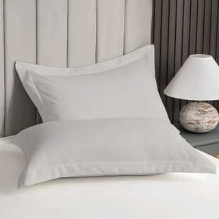 Truffle ปลอกหมอน 1 ชิ้น รุ่น Rina-02 ขนาด 50x75+5ซม. สีเทา