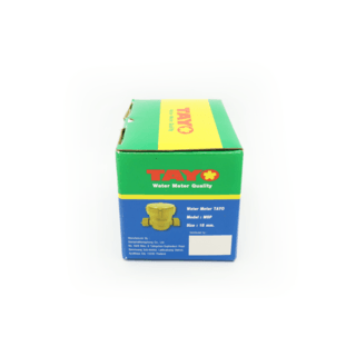 TAYO มิเตอร์น้ำ 1/2นิ้ว  ABS รุ่น MSP15 สีทอง