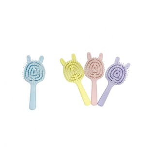 KOJI หวีแปรงผมหทรงแมวนอร์ดิน รุ่น co196 ขนาด 6.5X17x2ซม.คละสี