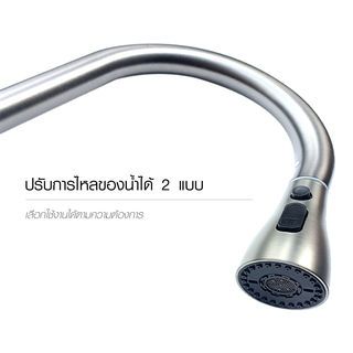 KOCH KITCHEN อ่างล้างจาน 1 หลุมไม่มีที่พัก 304SS 75x46x22 ซม. MARTIN-S 