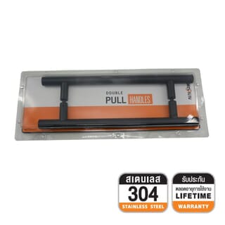 TORSTEN มือจับประตูบานดึง SUS304  500 มม. รุ่น CHCP006-500BK สีดำ