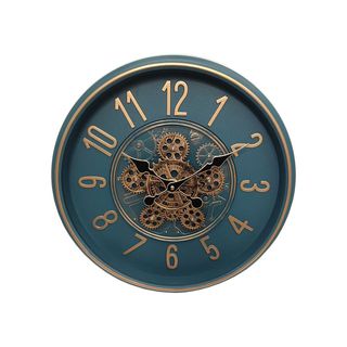 COZY นาฬิกาแขวนผนัง  รุ่น JULIUS  ขนาด 40.5x40.5x7 ซม.  สีน้ำเงิน