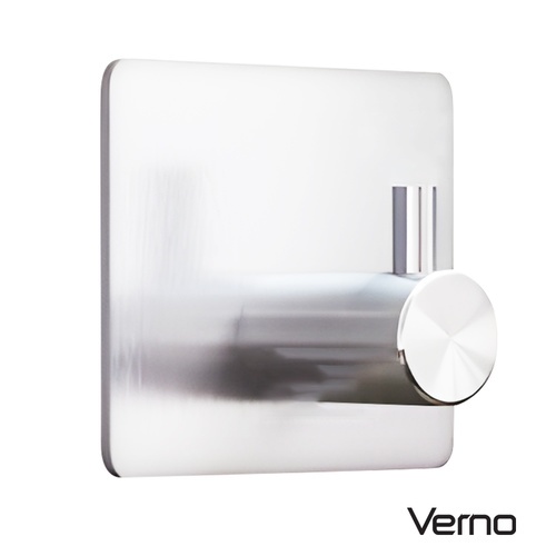 Verno ตะขอสแตนเลส 304  รุ่น DW229122-ARG ขนาด 4.5x4.5x2.8CM สีเงิน 2 ชิ้น/ชุด