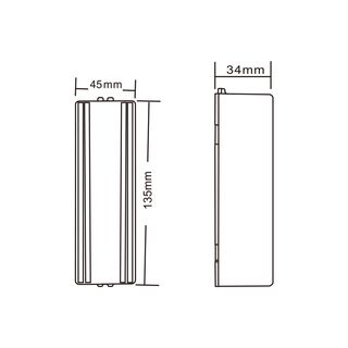 EILON แอลอีดี ไดร์เวอร์ 100W  Isolated 2400mA (ควบคุม 3 สี) รุ่น TP-ISO-DV-2400MA IP20 สีขาว