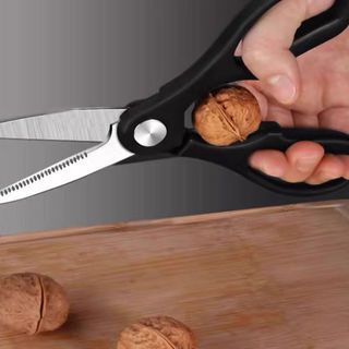 ADAMAS กรรไกร 20 ซม. SO04 สีดำ