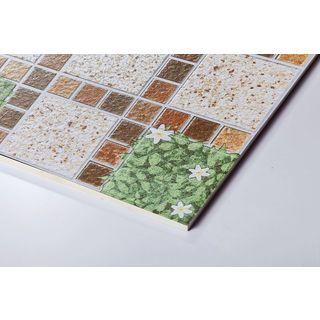 Marbella กระเบื้องเซรามิคปูพื้น 16x16 นิ้ว รุ่น สวนดอกไม้ ZYG36 Matt (12P)