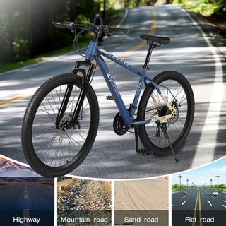 FORTEM จักรยานเสือภูเขา 21สปีด รุ่น Galaxy-04 ขนาด 26นิ้ว สีน้ำเงิน