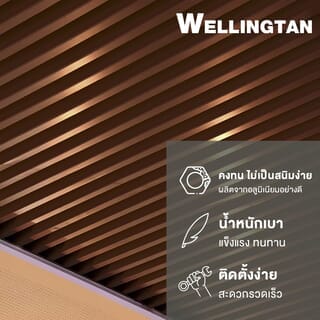 อลูมิเนียมอเนกประสงค์ ผิวเสมือนจริง  หน้ากว้าง 4นิ้ว ยาว2เมตร รุ่น ALU2-4T02