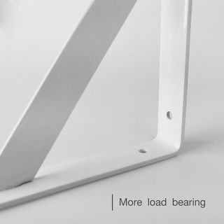 ฉากรับชั้น ขนาด20X25X4ซม. รุ่น TJ15-WT  สีขาว