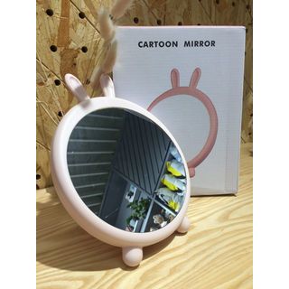 USUPSO กระจกเสริมสวยตั้งโต๊ะมีหูกระต่าย(#AA9)