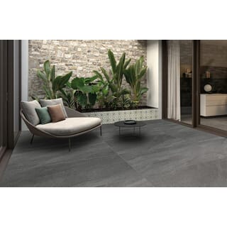 La Arezza 60X120 ซม.กระเบื้องพอร์ซเลน รุ่น Cave stone dark gray (DGD1260019) Matt-SUGAR Random (2pcs /box 1.44 sqm)