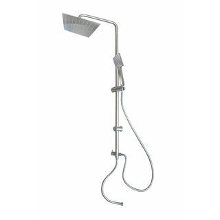 VEGARR ชุดฝักบัว Rain Shower สแตนเลสเกรด 304 ทรงสี่เหลี่ยม หัวเรน สแตนเลสเกรด 304 T-892