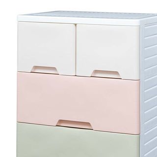 API ตู้ลิ้นชักโครงทึบ 4 ชั้น 65x45x105ซม. รุ่น 1850M4 สีพาสเทล