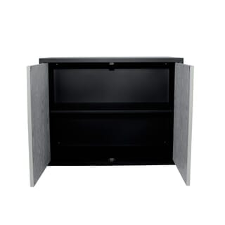 CLOSE ตู้แขวนคู่ uPVC LABARIS ขนาด  86x66cm. สีเทา