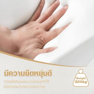 SUMMER SET เตียงริมสระหวายเทียมพร้อมเบาะรอง รุ่น กระบี่ ขนาด 60x200x35ซม.สีน้ำตาลเข้ม