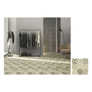 Marbella กระเบื้องเซรามิคปูพื้น 16x16 นิ้ว รุ่น บิโตเลีย บราว SY25 (12P)