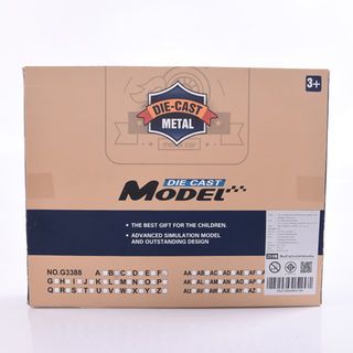 TOYS ของเล่นชุดรถตำรวจพร้อมเฮลิคอปเตอร์ บรรจุ8คัน คละแบบ#G3388F (27.6x22x4.1ซม.)