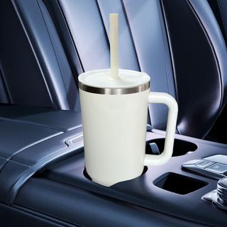 KOSCH แก้วน้ำเก็บอุณหภูมิ 1000 มล. TWINKLE สีขาว