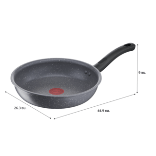 TEFAL กระทะก้นแบน 24 ซม. COOK HEALTHY FP24 รุ่น G1340495