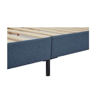 TRUFFLE เตียงนอนหัวเบาะ รุ่น VANNES-CB ขนาด 180x200 ซม. (6ฟุต) สีน้ำเงินโคบอลต์