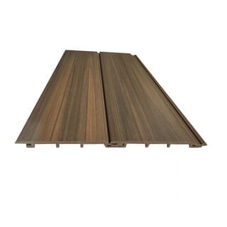 GREAT WOOD ไม้ฝ้าระแนงภายใน WPC P10-120 10x120x2900 มม. WALNUT