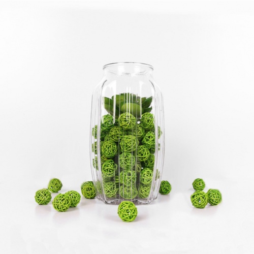 COZY แจกันแก้ว ขนาด 12x22 ซม.รุ่น Faris-W สีใส