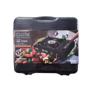 CLOSE เตาแก๊สพกพา 1หัวเตา PGS-155BK สีดำ