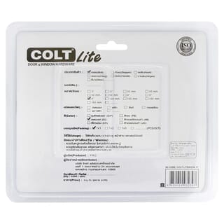 COLT LITE กลอนขวางสแตนเลส รุ่น 3034 ขนาด 6 นิ้ว สีสแตนเลส (แพ็ค 1)