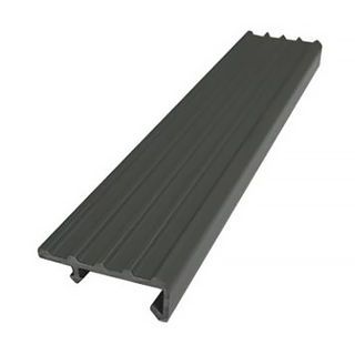 MAC จมูกบันได PVC หน้ากว้าง 38 มม. ยาว 2 เมตร รุ่นDF38-20G1 สีเทาเข้ม